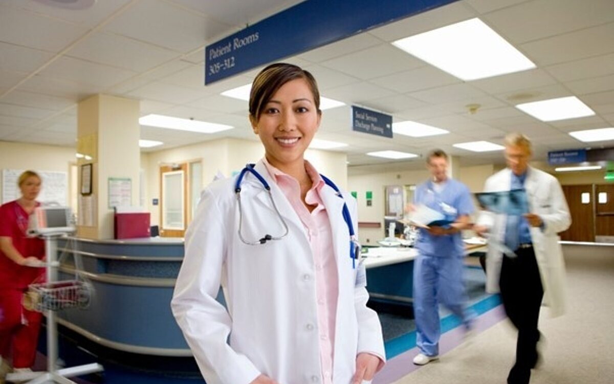 Aerztin Krankenhaus Bild Envato