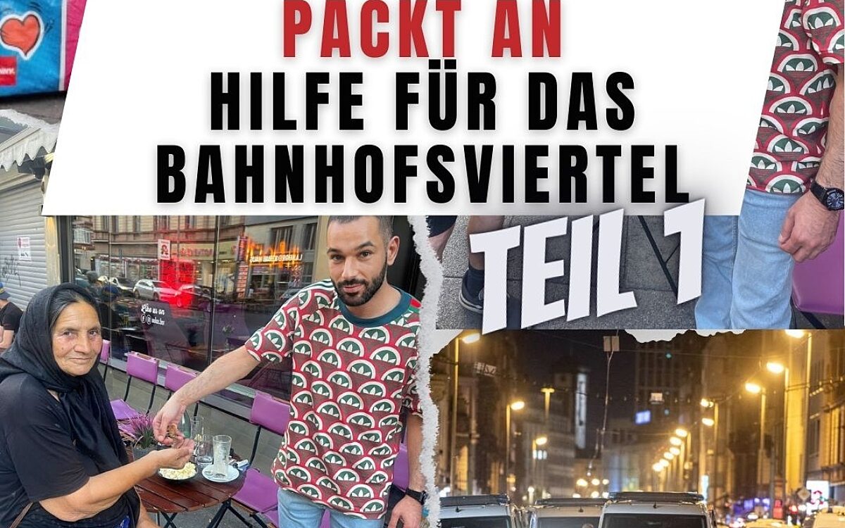 Ali Oukassi packt an Ali Oukassi packt an