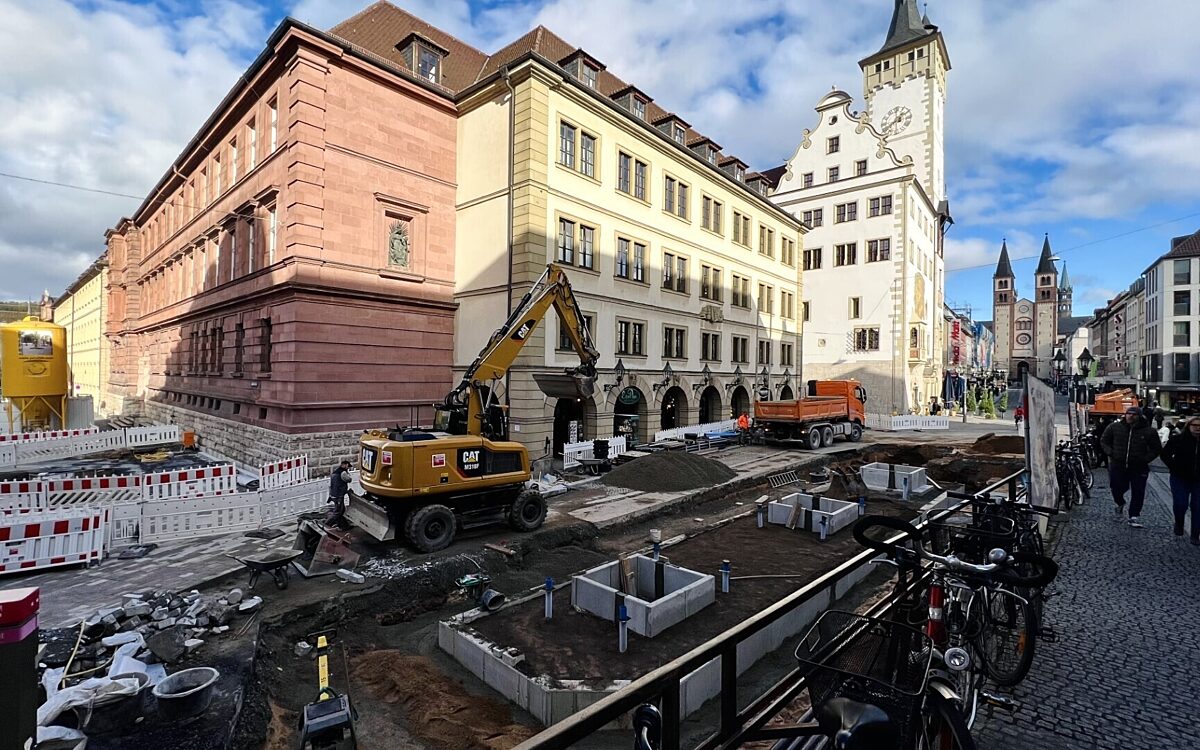 Bild Baustelle Mainbruecke Bild Baustelle Mainbruecke