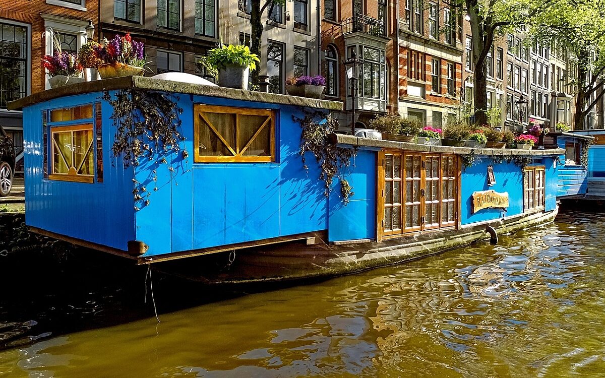 Hausboot Amsterdam pixabay Hausboot Amsterdam pixabay
