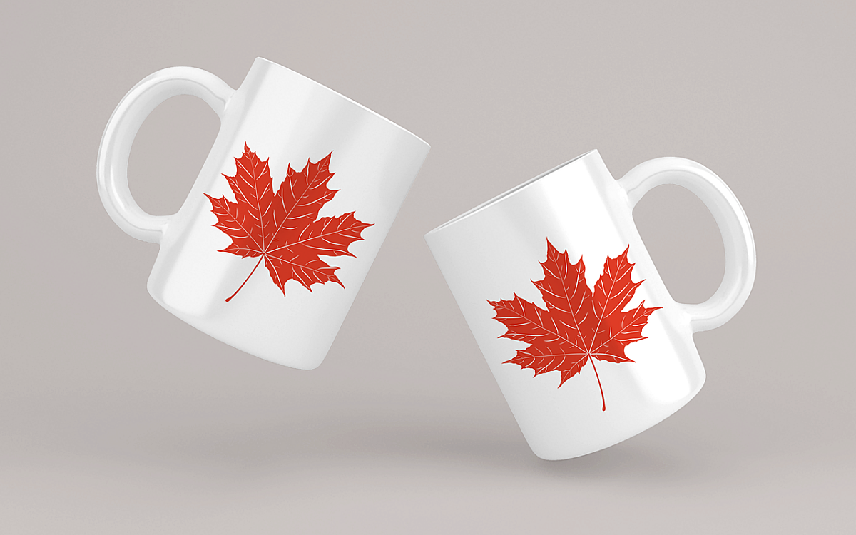 Tassen mit Ahornblatt pixabay Tassen mit Ahornblatt pixabay