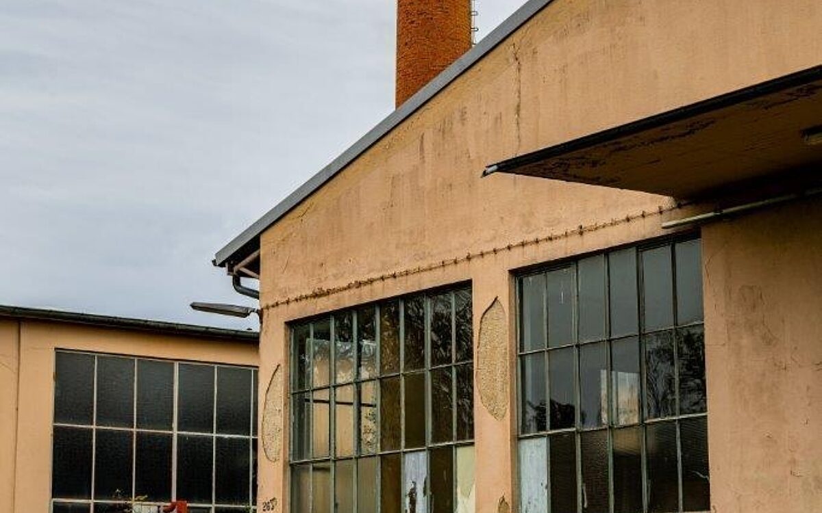 Ein verlassenes Gebäude der Faulenbergkaserne Ein verlassenes Gebäude der Faulenbergkaserne