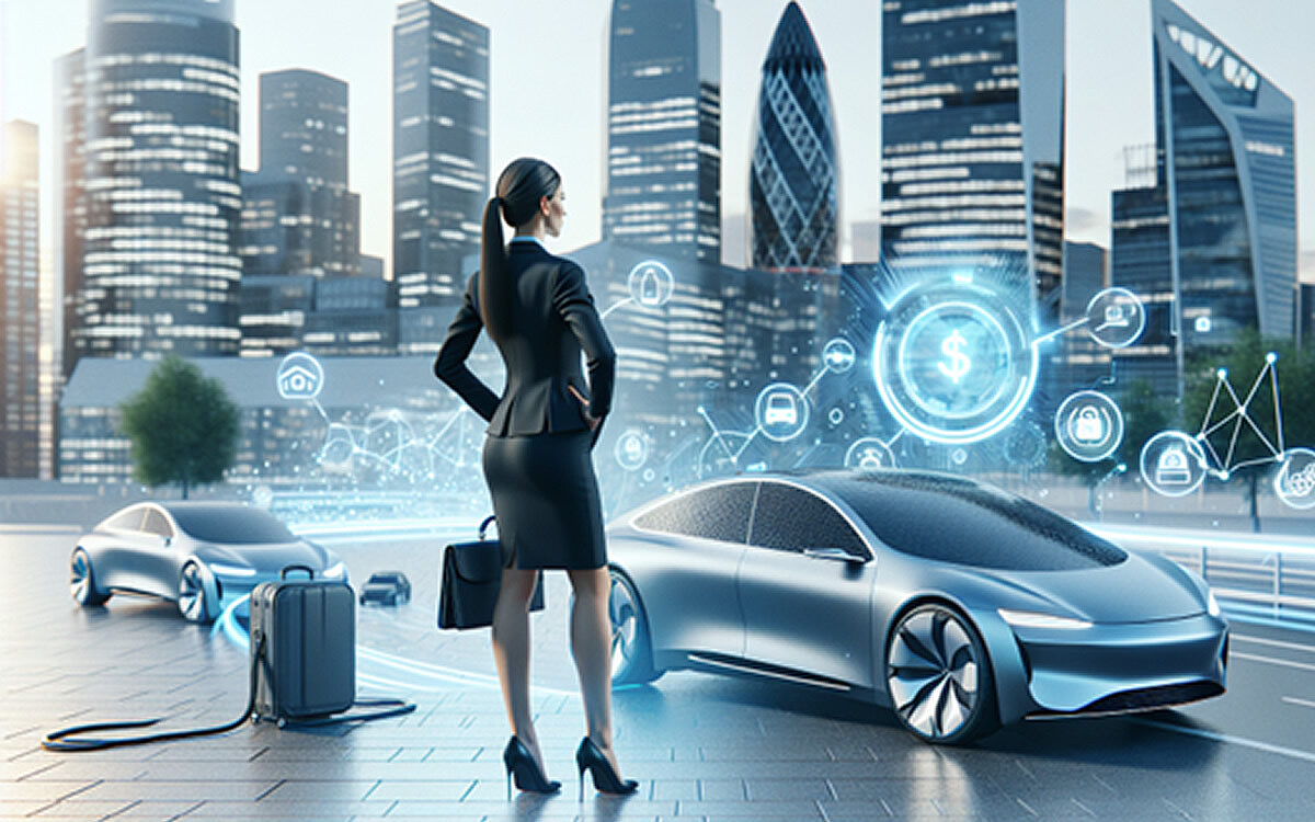 Auto der Zukunft - Generiert mit Dall-E