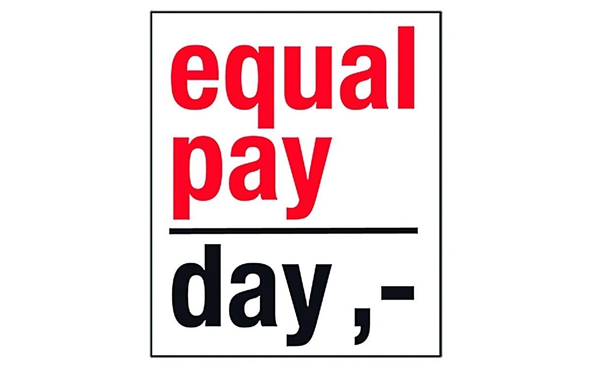 Equal pay day Equal pay day