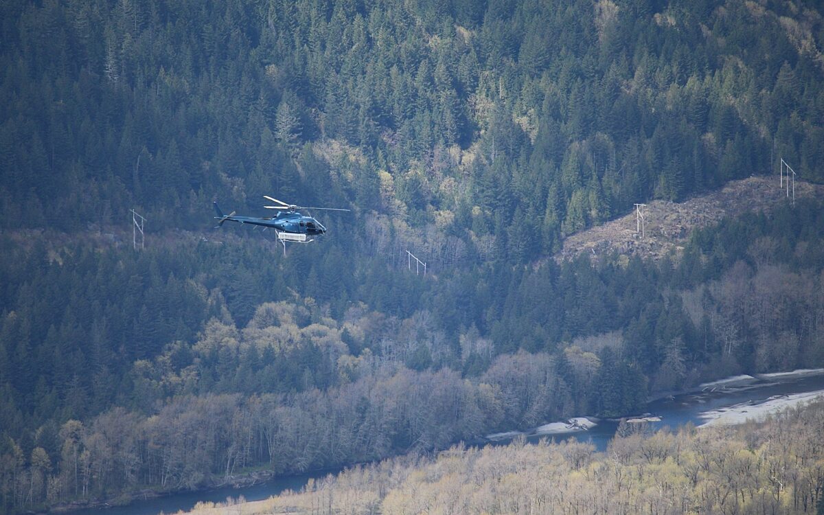 Hubschrauber im Wald Helikopter Hubschrauber im Wald Helikopter