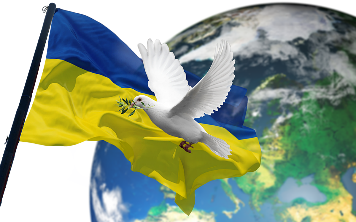 Ukraine Frieden Taube Flagge pixabay Ukraine Frieden Taube Flagge pixabay