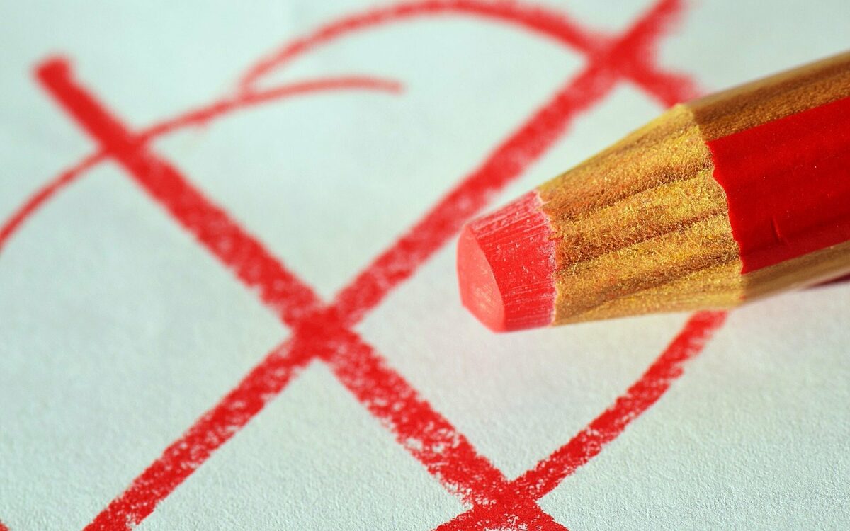 Wahl kreuz roter stift Wahl kreuz roter stift