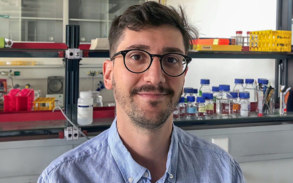 Er darf sich über einen ERC Starting Grant freuen: Der Krebsforscher Dimitrios Papadopoulos. Er darf sich über einen ERC Starting Grant freuen: Der Krebsforscher Dimitrios Papadopoulos.