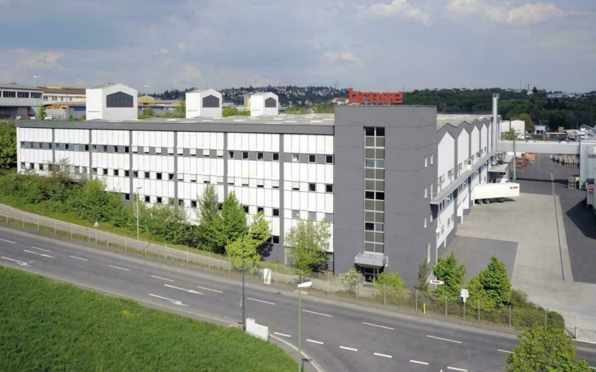 Das Brose-Werk in Würzburg Brose