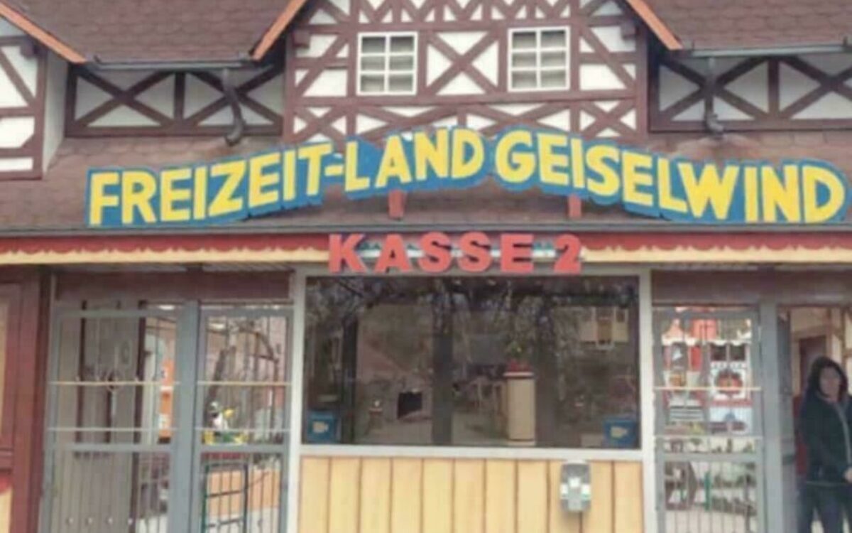 Der Eingangsbereich des Freizeitland Geiselwind Der Eingangsbereich des Freizeitland Geiselwind