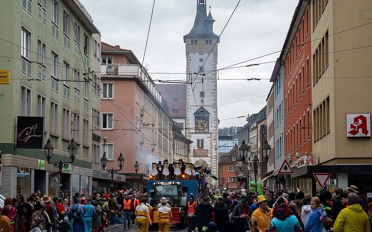 Würzburger Faschingsumzug 2024 Würzburger Faschingsumzug 2024