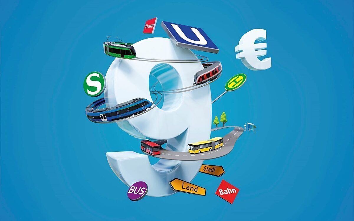 9 Euro Ticket fuer bundesweite ÖPNV Nutzung 9 Euro Ticket fuer bundesweite ÖPNV Nutzung