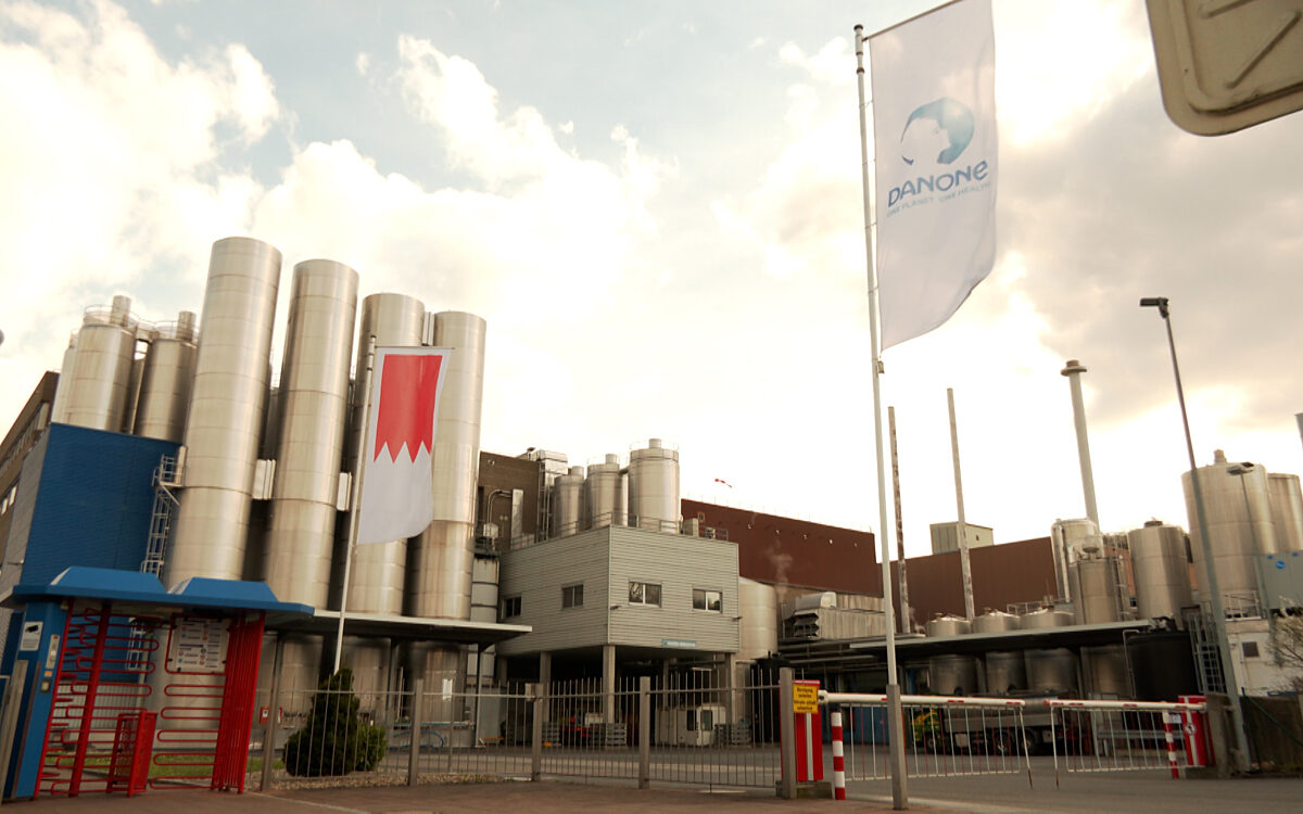 Das Danone Milchwerk in Ochsenfurt Das Danone Milchwerk in Ochsenfurt