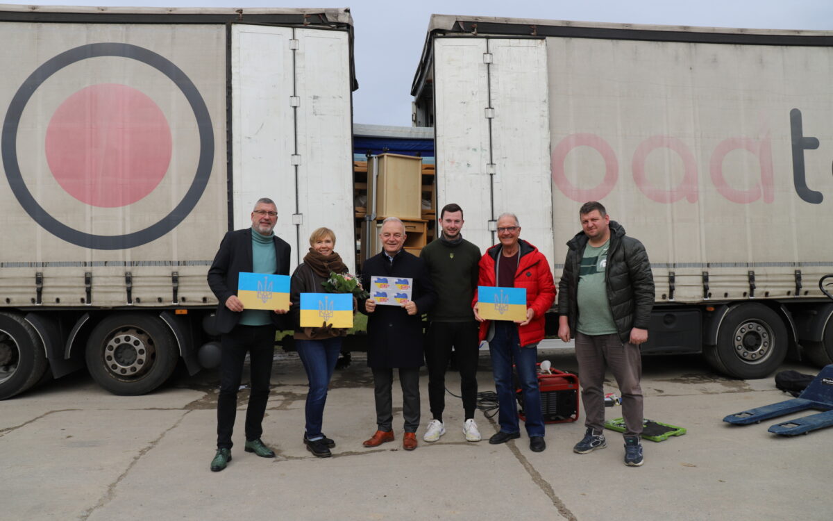 AWO Unterfranken Hilkfsprojekt Ukraine Spendentransport Hd S Betten