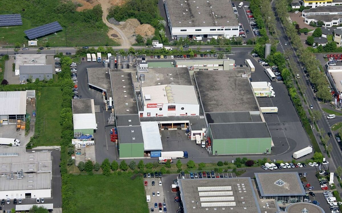 Das Milchwerk im Würzburger Gewerbegebiet Ost Das Milchwerk im Würzburger Gewerbegebiet Ost