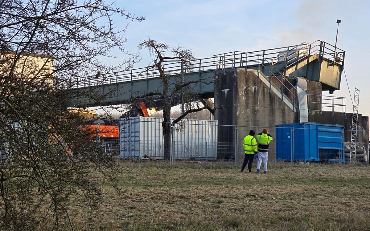 Bagger Unfall in Himmelstadt 3 Bagger Unfall in Himmelstadt 3