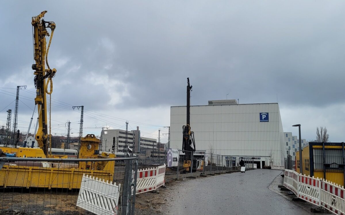 Bauarbeiten Hauptbahnhof Bauarbeiten Hauptbahnhof