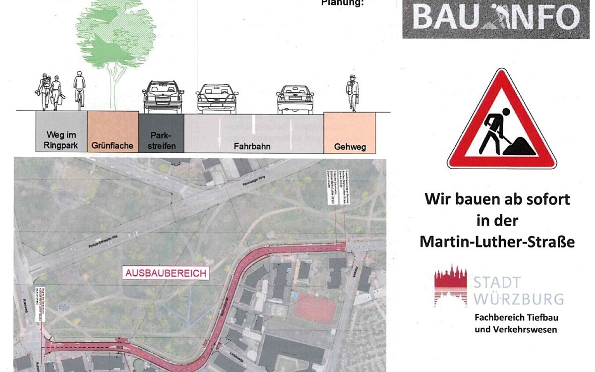 Baustelle Ringpark Baustelle Ringpark