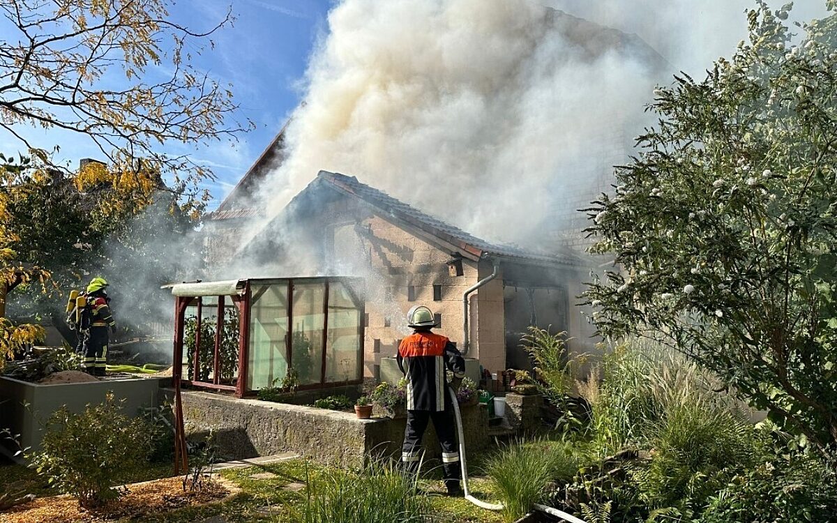 Brand in Urspringen Foto Kreisbrandinspektion MSP Brand in Urspringen Foto Kreisbrandinspektion MSP