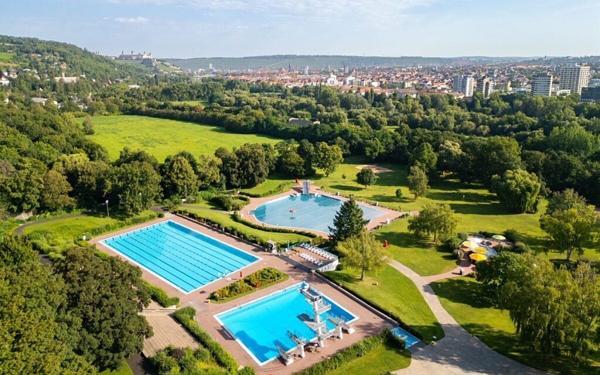 Dallenbergbad Vogelperspektive Dallenbergbad Vogelperspektive