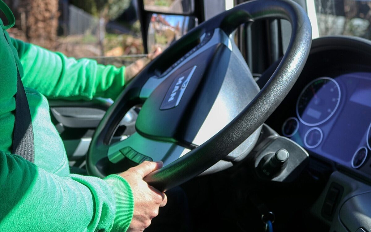 Das Fuehrerhaus eines LKW Das Fuehrerhaus eines LKW