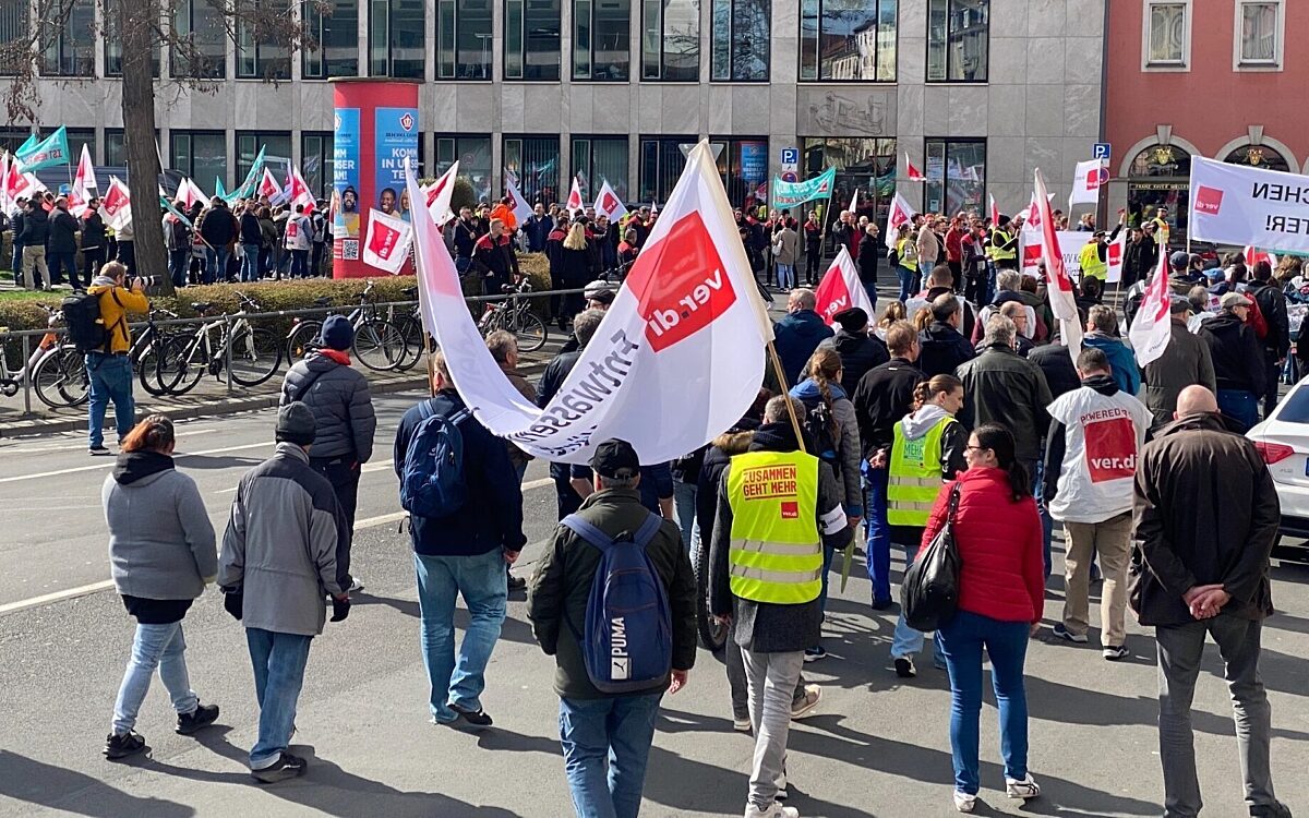Demo Öffentlicher Dienst Verdi Demo Öffentlicher Dienst Verdi