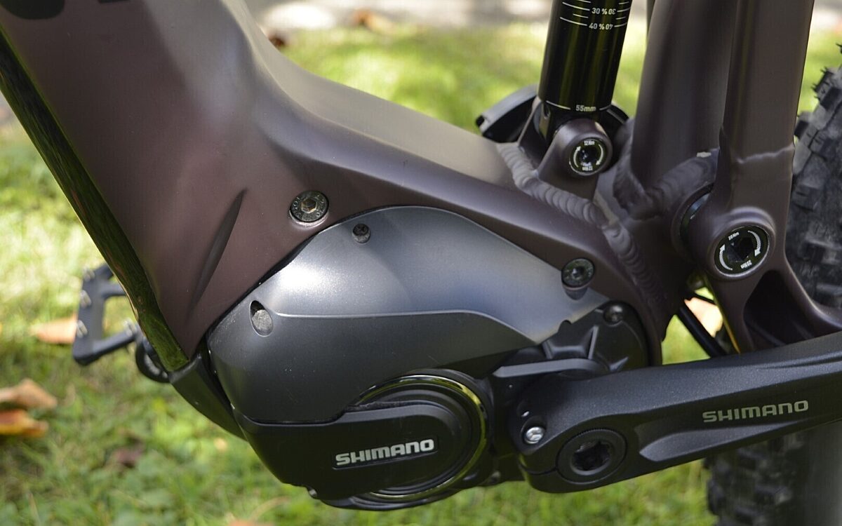 Der Motor eines E Bikes