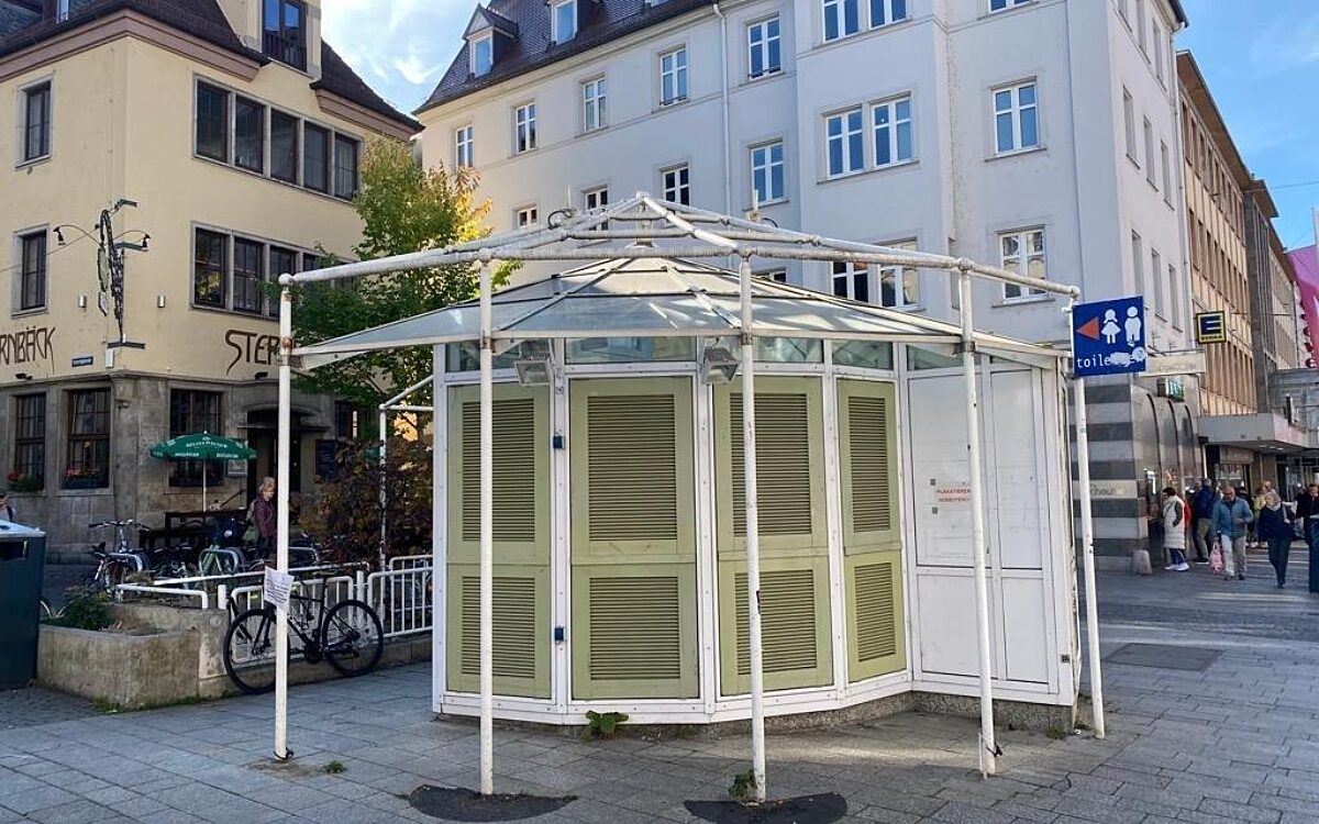 Der Pavillon am Würzburger Sternplatz Der Pavillon am Würzburger Sternplatz