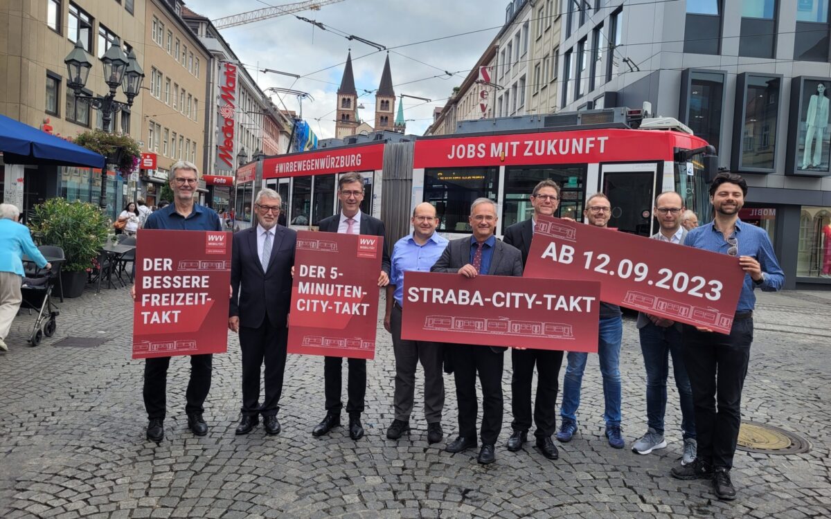 Der neue Straba City Takt Würzburg Der neue Straba City Takt Würzburg