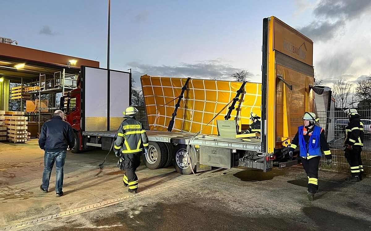 Die Volkacher Feuerwehr im Einsatz Die Volkacher Feuerwehr im Einsatz