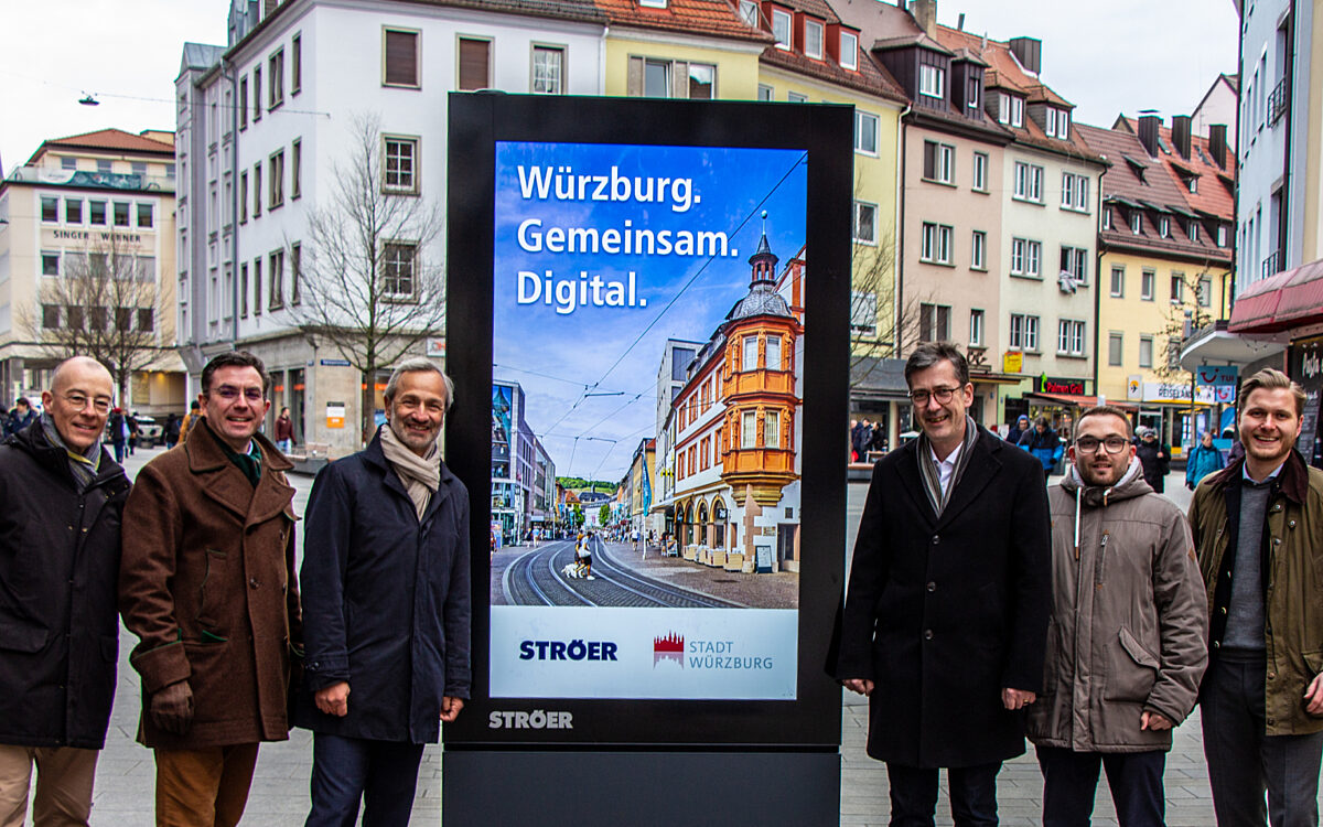 Digitale Werbetafel in Wuerzburg Digitale Werbetafel in Wuerzburg