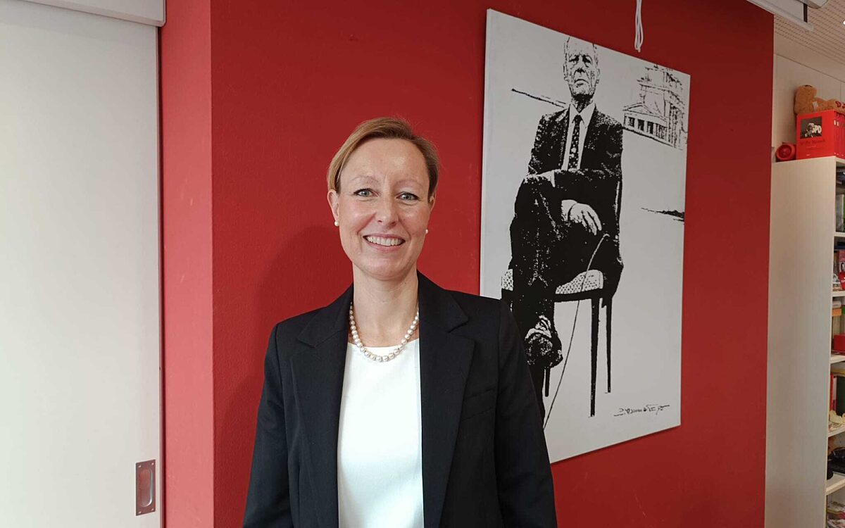 Eva von Viettinghoff Scheel Kandidatin der SPD fuer OB Wahl W Ue Eva von Viettinghoff Scheel Kandidatin der SPD fuer OB Wahl W Ue