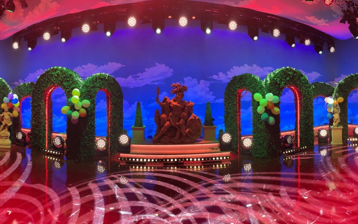 Fastnacht in Franken Buehne Himmel Fastnacht in Franken Buehne Himmel