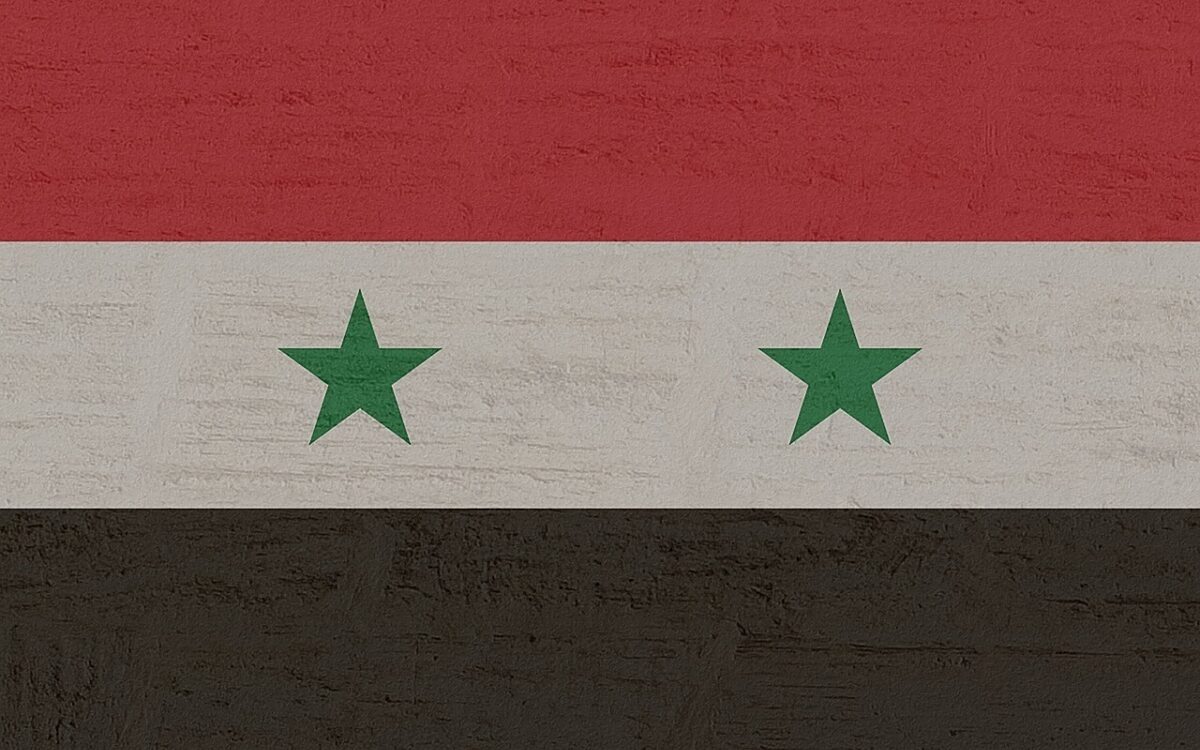 Flagge Syrien Flagge Syrien