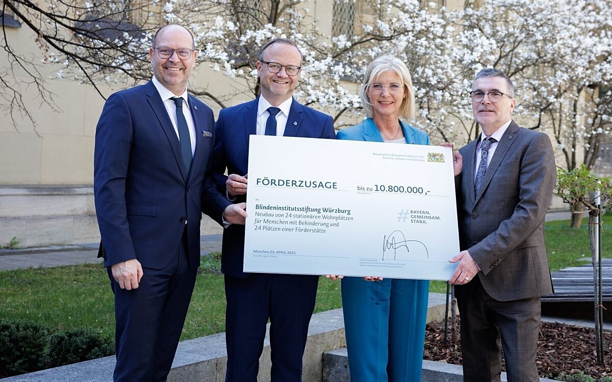 Förderscheckübergabe Kitzingen Förderscheckübergabe Kitzingen