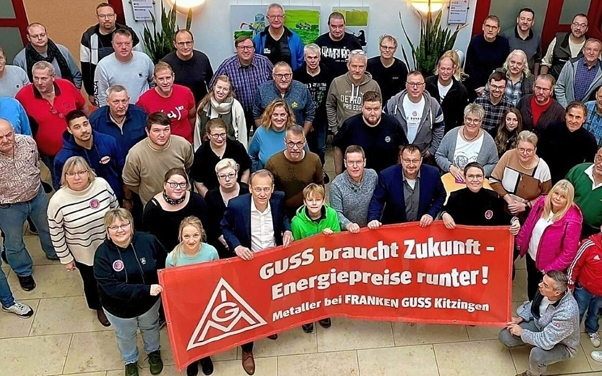 Franken Guss in Kitzingen soll bleiben Franken Guss in Kitzingen soll bleiben