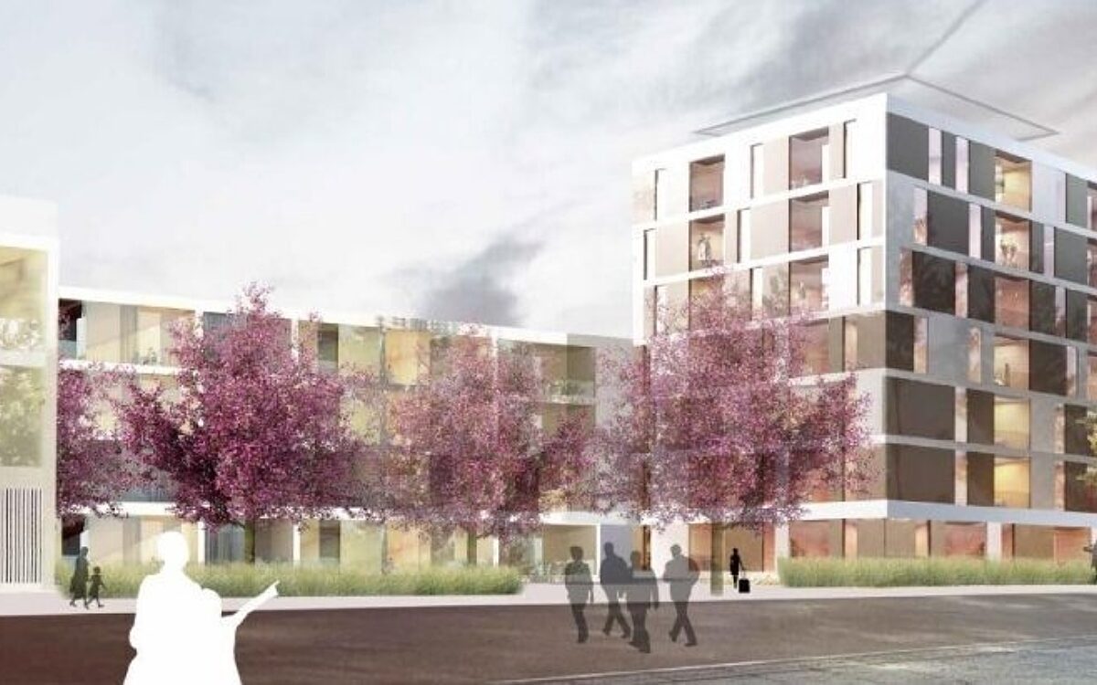 Der Entwurf der Beethovengruppe von der künftigen Frankenhalle in Würzburg Der Entwurf der Beethovengruppe von der künftigen Frankenhalle in Würzburg