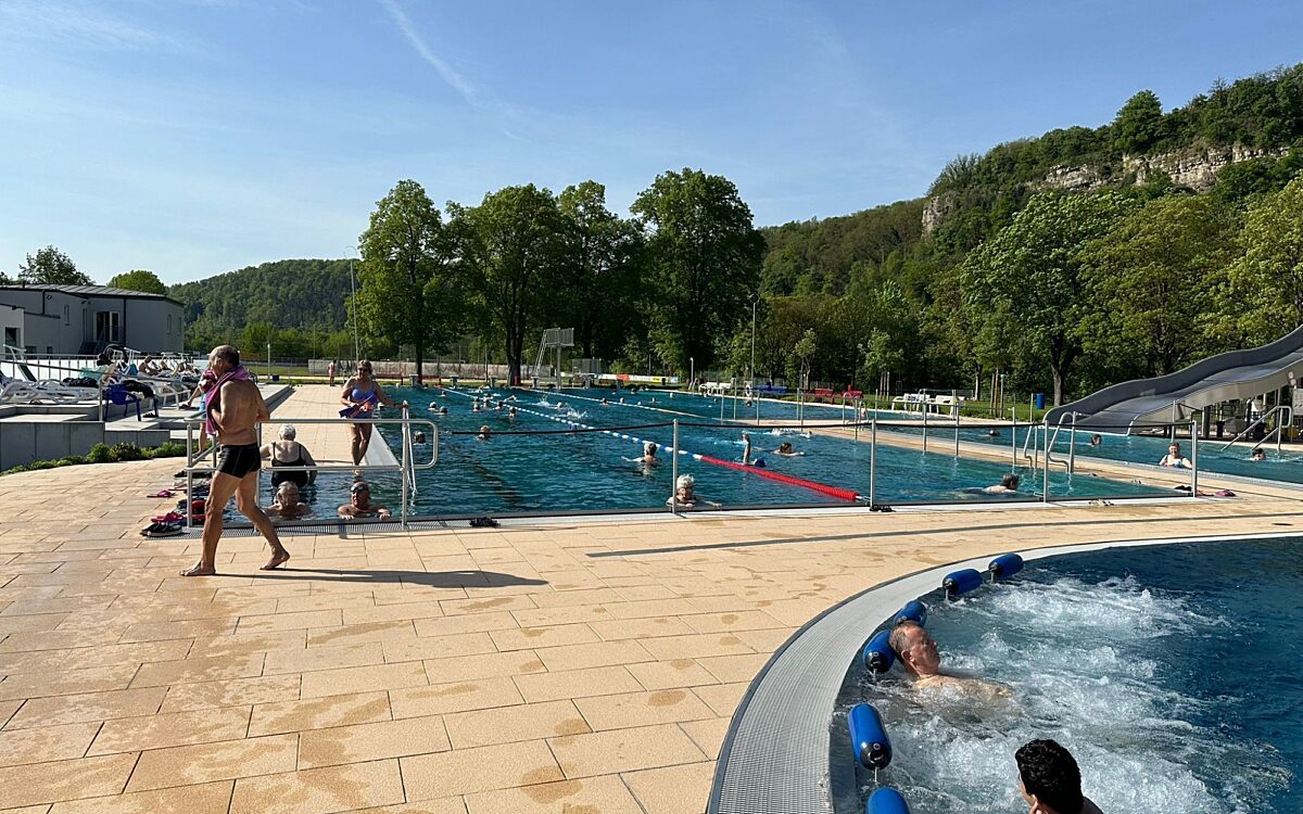 Das Freibad in Karlstadt Das Freibad in Karlstadt