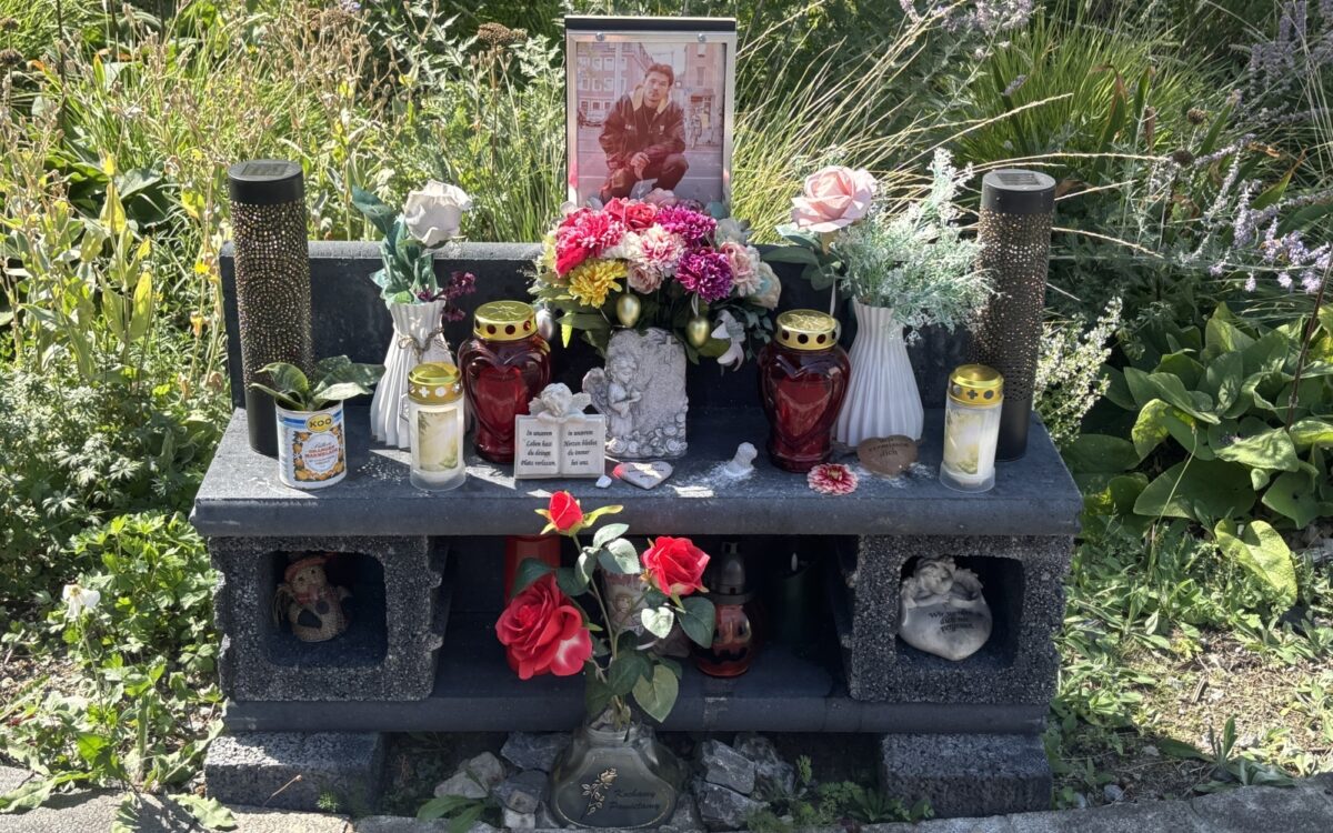 Gedenken am Stift Haug am Kreisverkehr Gedenken am Stift Haug am Kreisverkehr