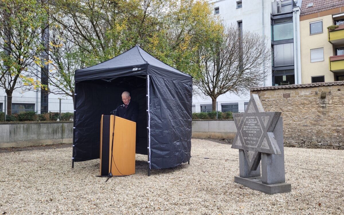 Gedenken an Pogromnacht