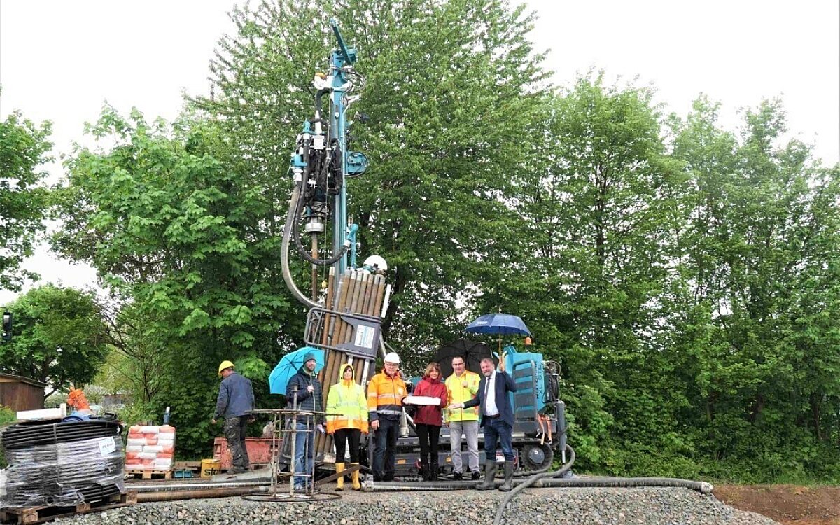 Geothermie Probebohrung Neubau Foerderschule Gaukoenigshofen by Christian Schuster Geothermie Probebohrung Neubau Foerderschule Gaukoenigshofen by Christian Schuster