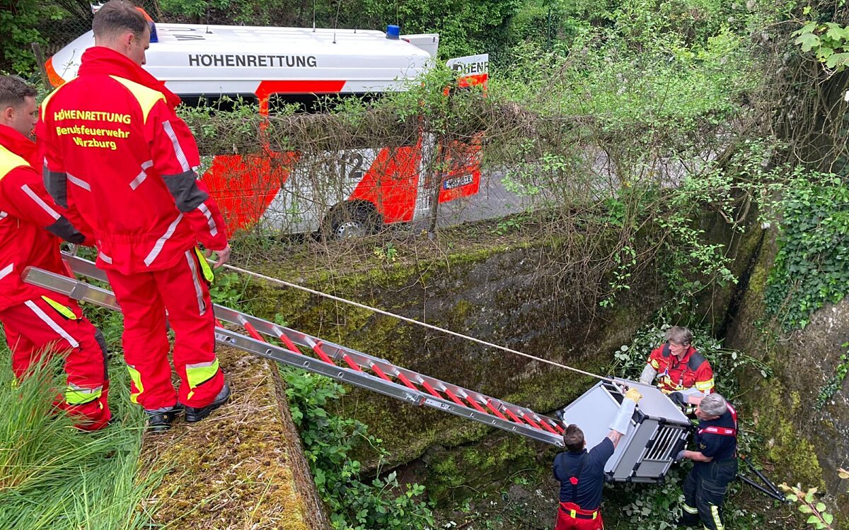 Hoehenrettung Schaf Hoehenrettung Schaf