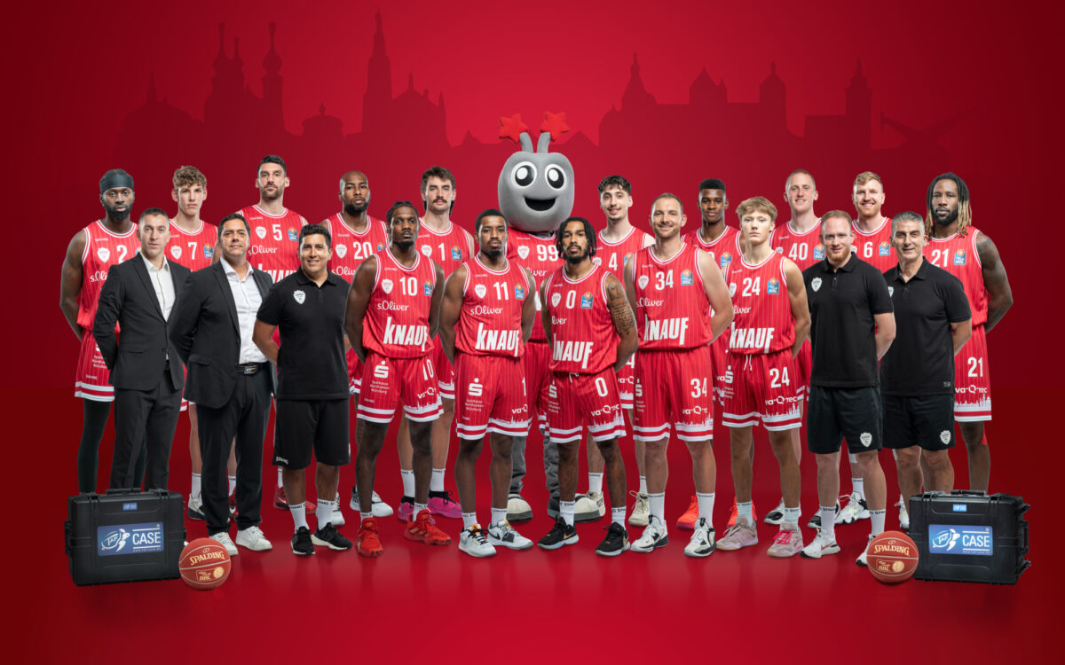 Würzburg Baskets Teamfoto 2023-24 Würzburg Baskets Teamfoto 2023-24