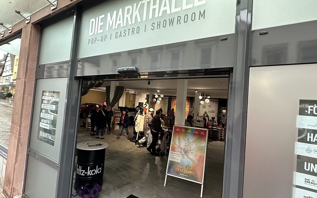 Die Eröffnung der Markthalle 2.0 in Lohr Die Eröffnung der Markthalle 2.0 in Lohr