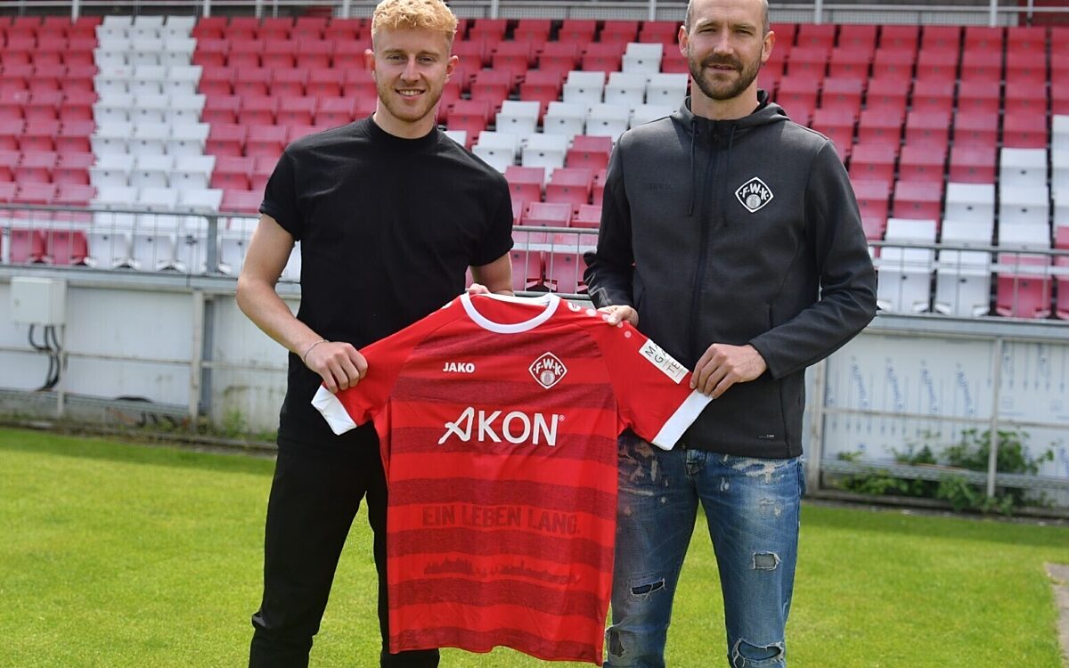 Kickers-Neuzugang Jonas Wieselsberger Kickers-Neuzugang Jonas Wieselsberger