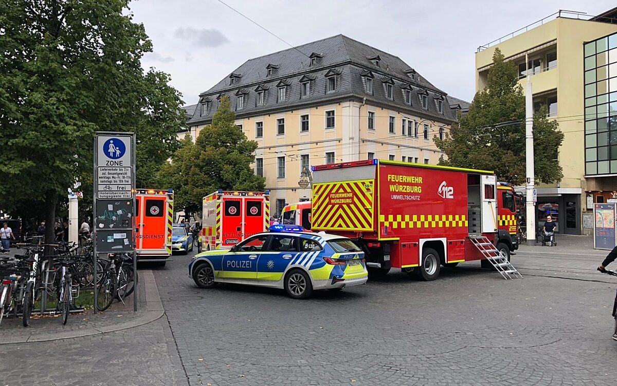 Großeinsatz in der Kaiserstraße wegen Gasgeruch Großeinsatz in der Kaiserstraße wegen Gasgeruch