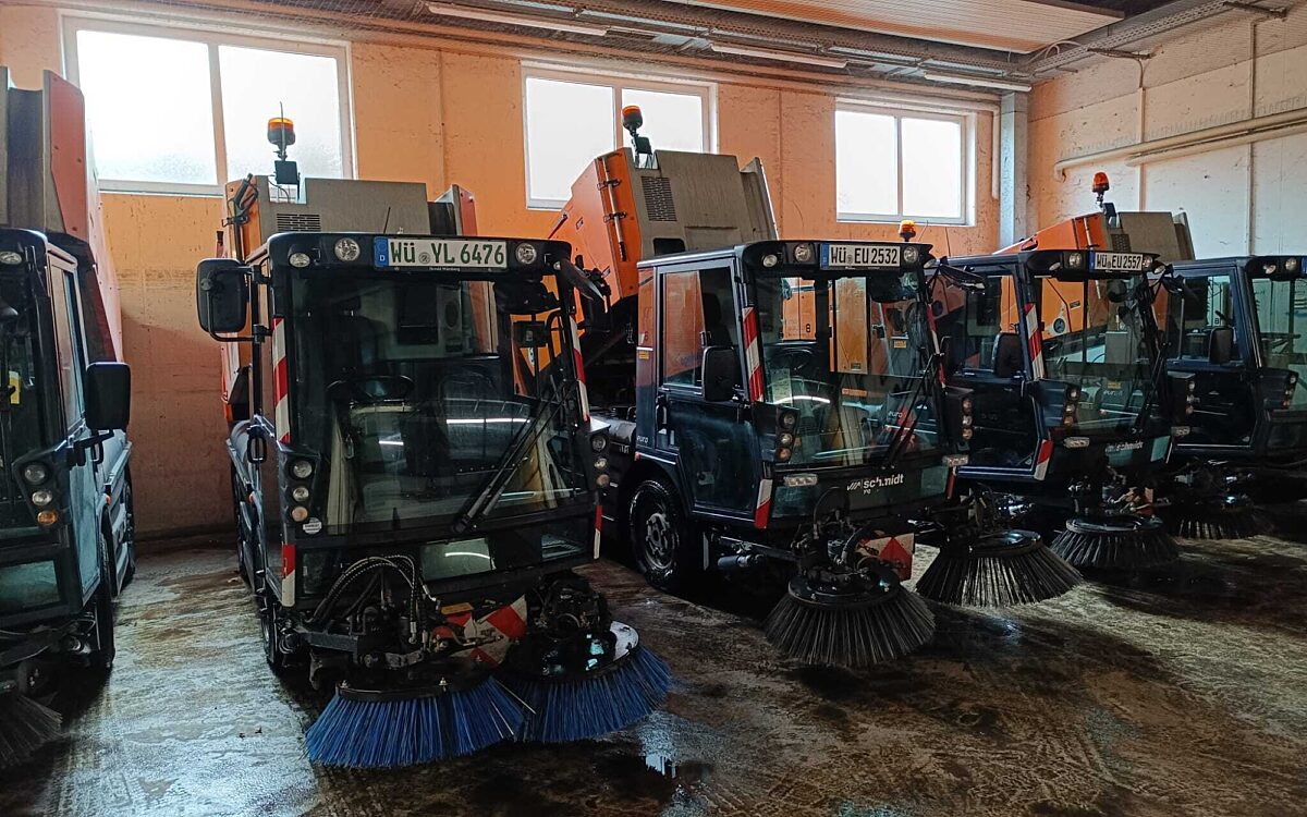 Kehrmaschinen der Stadtreiniger Kehrmaschinen der Stadtreiniger