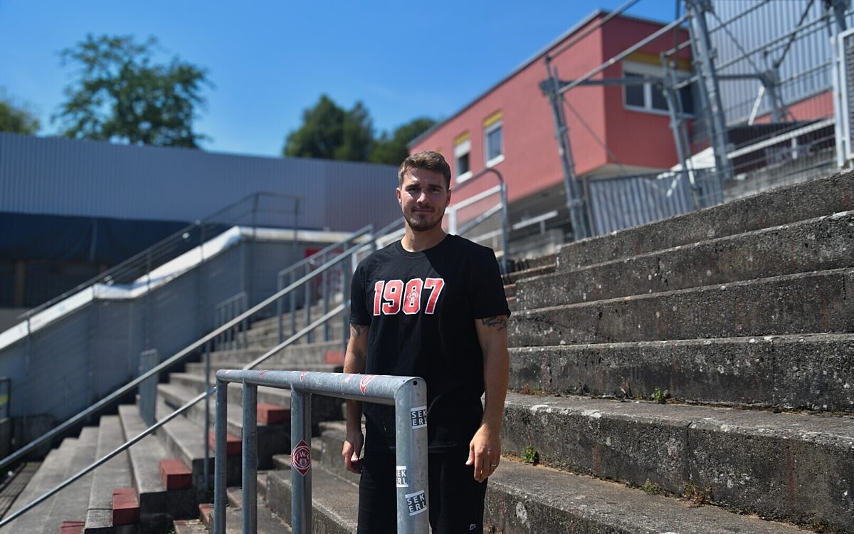 Kickers Neuzugang Benjamin Girth Kickers Neuzugang Benjamin Girth