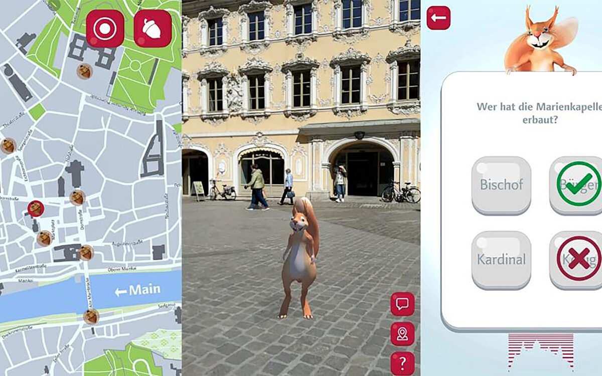 Kinderstadtplan App mit Eichhörnchen Kilian Kinderstadtplan App mit Eichhörnchen Kilian