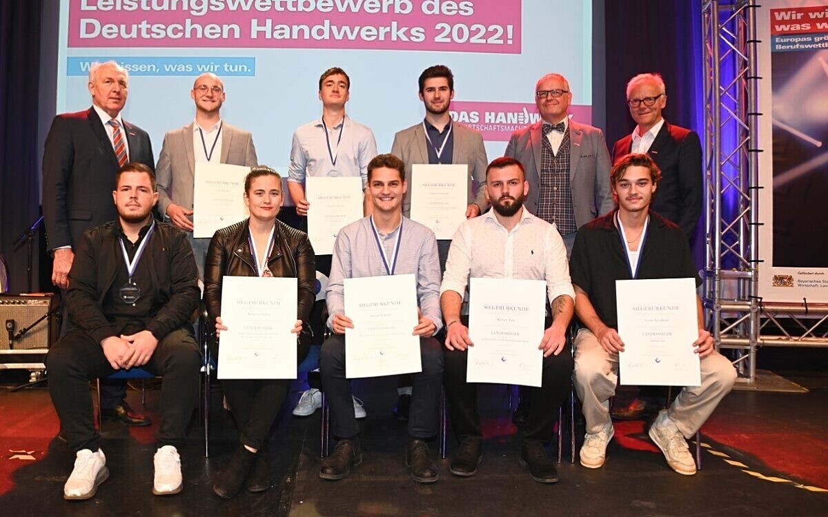 Landessieger Handwerkskammer Unterfranken 2022 Landessieger Handwerkskammer Unterfranken 2022